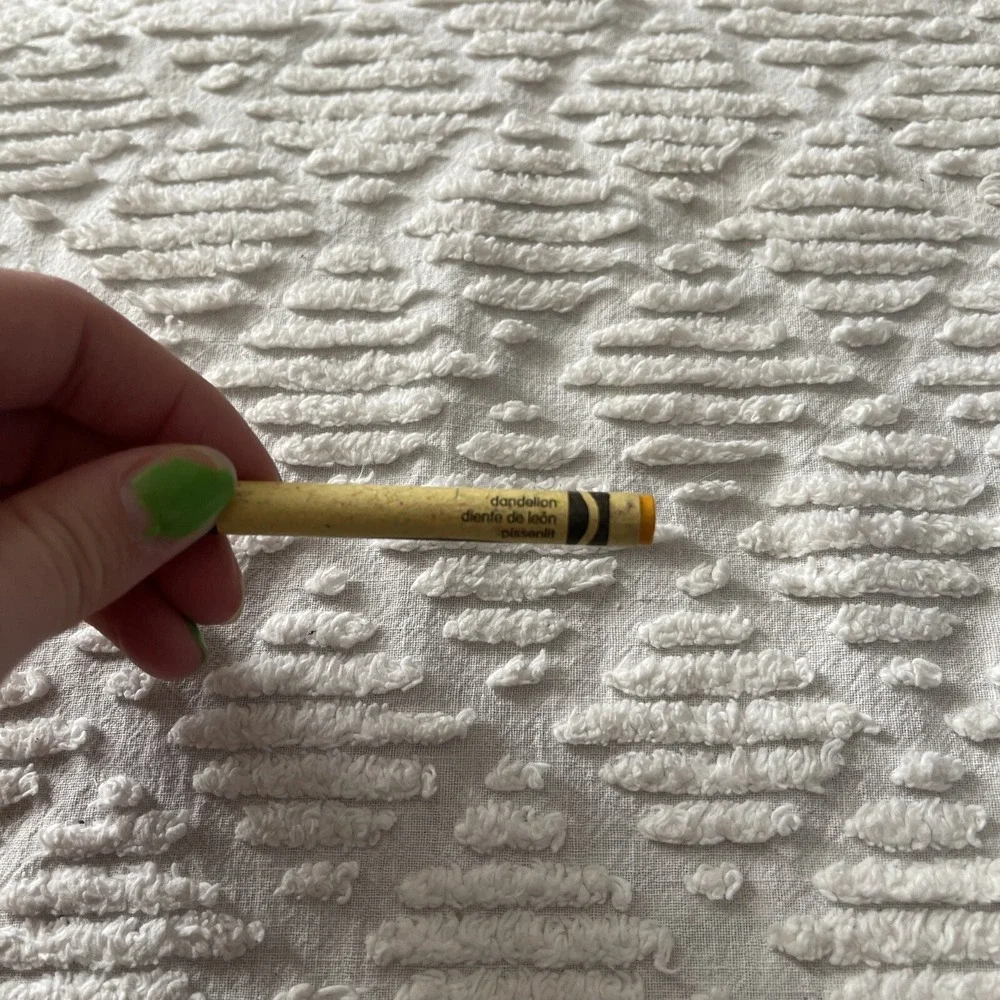 Thistle Crayola Crayon ‎ Retired USA UNUSED Vintage Binney & Smith + DANDELION